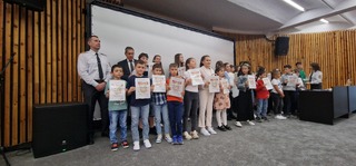 Награждаване на първенците в конкурса за детска рисунка „С очите си видях бедата“ – областен етап