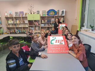 Презентации за телефон 112 в Бургас и Бухово