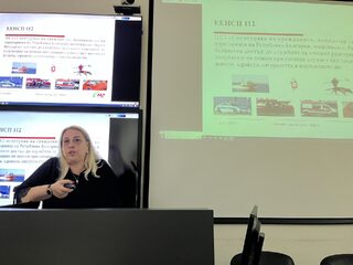 Националната система 112 беше представена в Медицински университет - Варна
