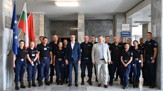 Двама преподаватели от Румънската полицейска академия ни гостуваха в рамките на Програма Еразъм+