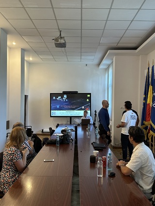 Делегация от ГДНП обмени опит с румънските си колеги по направление експертно-криминалистическа дейност и оперативен анализ