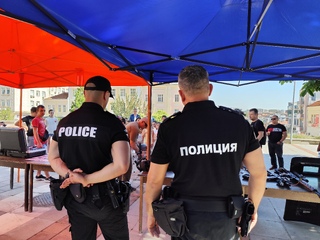 На гости в полицията
