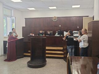 Деца посетиха съда и влязоха в ролята на адвокати и съдии