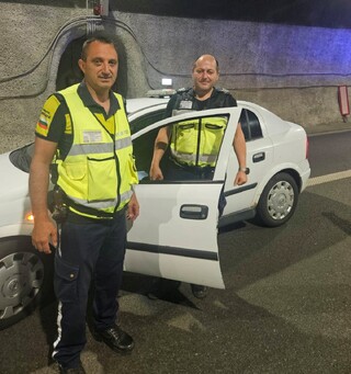 Автопатрул на ОДМВР-София подсигури бързото придвижване на автомобил с пътник в критично състояние