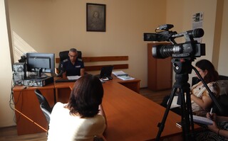 Актуална информация за обстановката по безопасност на движението в региона, представи на брифинг началникът на отдел „Охранителна полиция“