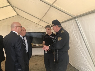 Национално съвместно учение „Търсене и спасяване при авиационно произшествие  и ликвидиране  на  последствията в алпийски условия”