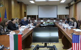Meeting of Minister Demerdziev with Kari Johnstone, acting Director of the Office to Monitor and Combat Trafficking in Persons at the US Department of State