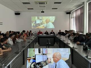 ОДМВР- Шумен с учебен филм за евакуация от сграда при криза със стрелец
