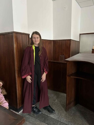 Членовете на Детското полицейско управление в Ихтиман на „работна визита“ в съда