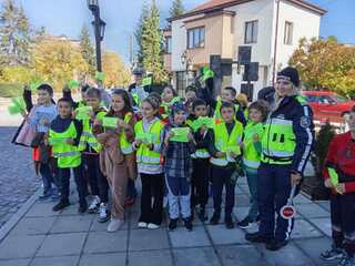 Продължават беседите на пътна полиция с децата от Самоков