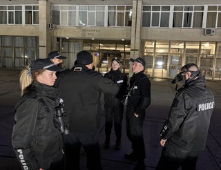 Обучение с уреди за нощно виждане проведоха курсанти от специалност „Гранична полиция“