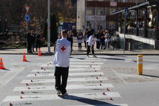 На територията на област Смолян Пътна полиция отбеляза Деня за възпоменание на жертвите на пътя