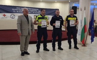 Георги Карапаунов от ОДМВР-Смолян е тазгодишният Пътен полицай на годината
