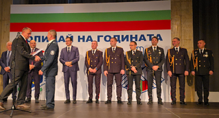 Ст. полицай Красимир Кирилов от ГПУ-Брегово и Дирекция „Противодействие на незаконната миграция“ са отличените в церемонията „Полицай на годината 2025“