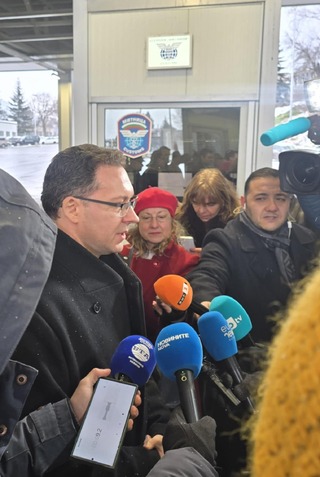 Министър Даниел Митов и главен комисар Антон Златанов извършиха проверка на ГКПП „Калотина“
