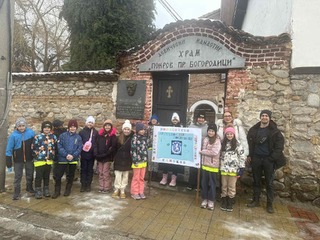 Членовете на Детското полицейско управление в Самоков с урок за вярата и християнските добродетели
