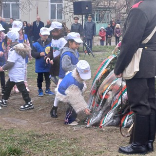 Ръководни служители на областната дирекция участваха в тържественото честване на годишнината от Освобождението на гр. Търговище