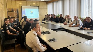 Заместник-директорът на ГДПБЗН старши комисар Любомир Баров  присъства на годишния отчет на видинската дирекция за пожарна безопасност и защита на населението