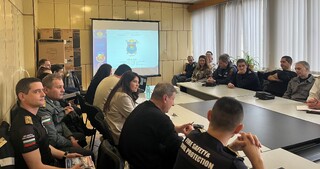 Заместник-директорът на ГДПБЗН старши комисар Любомир Баров  присъства на годишния отчет на видинската дирекция за пожарна безопасност и защита на населението
