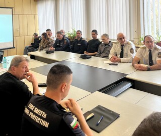 Заместник-директорът на ГДПБЗН старши комисар Любомир Баров  присъства на годишния отчет на видинската дирекция за пожарна безопасност и защита на населението