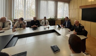 Заместник-директорът на ГДПБЗН старши комисар Любомир Баров  присъства на годишния отчет на видинската дирекция за пожарна безопасност и защита на населението