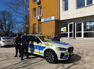 Нови автомобили „Волво“ обогатяват автопарка на ОДМВР-Силистра
