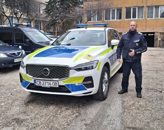 Нови автомобили „Волво“ обогатяват автопарка на ОДМВР-Силистра