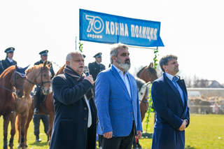 With master riding competitions, the equestrian squadron of the Sofia Metropolitan Police Directorate celebrated Todorovden and its 70th anniversary