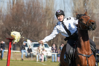 With master riding competitions, the equestrian squadron of the Sofia Metropolitan Police Directorate celebrated Todorovden and its 70th anniversary