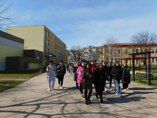 Пожаро-тактическо занятие тества готовността за реакция при криза в ПГСУАУ „Атанас Буров“ в Силистра