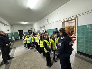Доброволците от Детското полицейско управление в Самоков посетиха съдебната палата