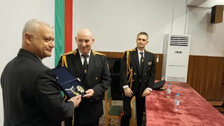 Старши комисар Димитър Величков напуска системата на МВР с почетно отличие „За доблест и заслуги”