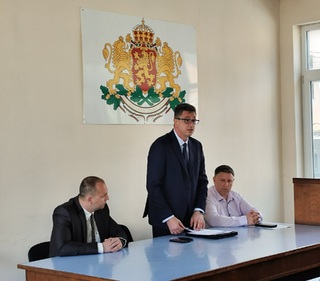 Директорът на ОДМВР ст. комисар Райчо Омерски представи  новоназначени ръководители