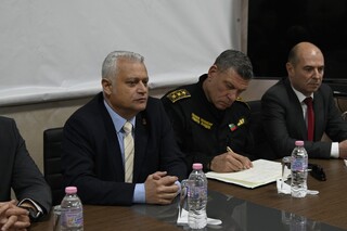 Ръководството на МВР проведе работна среща с директора и състава на ОДМВР-София