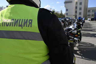24 полицейски мотоциклета и два автомобила участваха в тренировка за осигуряване на безопасността по време на „Giro d Italia“