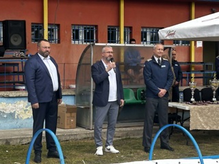 Победителят в областното състезание на младежките противопожарни отряди "Млад огнеборец" е отборът на ПМГ „Проф. Емануил Иванов“ – Кюстендил