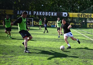 Футболни емоции завладяха курсантите