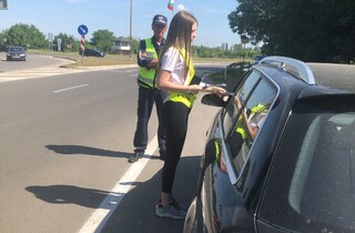 Ученици от елитна гимназия в Монтана участваха в проверки на Пътна полиция по метода на „Широкообхватния контрол“
