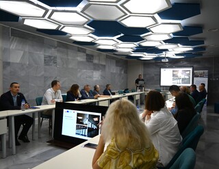 Закриващо информационно събитие по проект за ремонт, обновяване и подобряване на сградния фонд на Ректората се проведе в АМВР