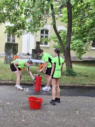Достойно представяне на отбор от пазарджишка област в XXII Национално ученическо състезание "Млад спасител"
