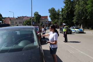 Видин: Пътни полицаи, доброволци от БЧК и журналисти с призив за разумно и отговорно поведение на пътя