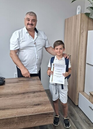 Директорът на ОДМВР-Силистра отличи 9-годишния Мартин Минчев за достойна постъпка