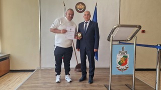 Директорът на ОДМВР – Смолян връчи отличия на граждани, помогнали при пътнотранспортно произшествие