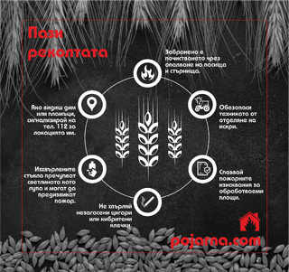 Регионалната дирекция „Пожарна безопасност и защита на населението“ – Монтана започва разяснителна кампания за опазване на горските и полските територии от пожари през летния сезон