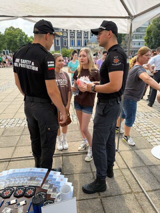Курсанти представиха в Разград възможностите за обучение в АМВР
