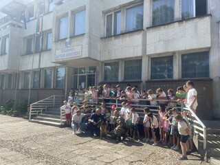 Полицаи гостуваха на Лятната детска академия в Обединения детски комплекс в Кюстендил