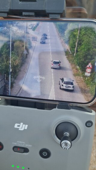 Засилен контрол по рискови пътни участъци в област Смолян чрез небрандирани автомобили и дрон