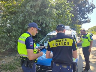 Масови проверки по път I-7 (Силистра – Шумен) в хода на специализирана полицейска операция