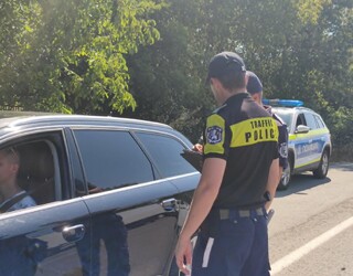 Масови проверки по път I-7 (Силистра – Шумен) в хода на специализирана полицейска операция