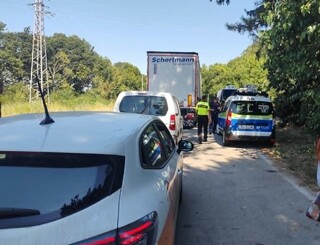 Масови проверки по път I-7 (Силистра – Шумен) в хода на специализирана полицейска операция